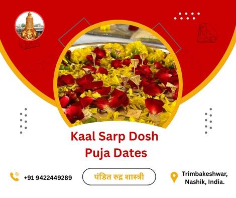 Kaal Sarp Dosh Puja Dates