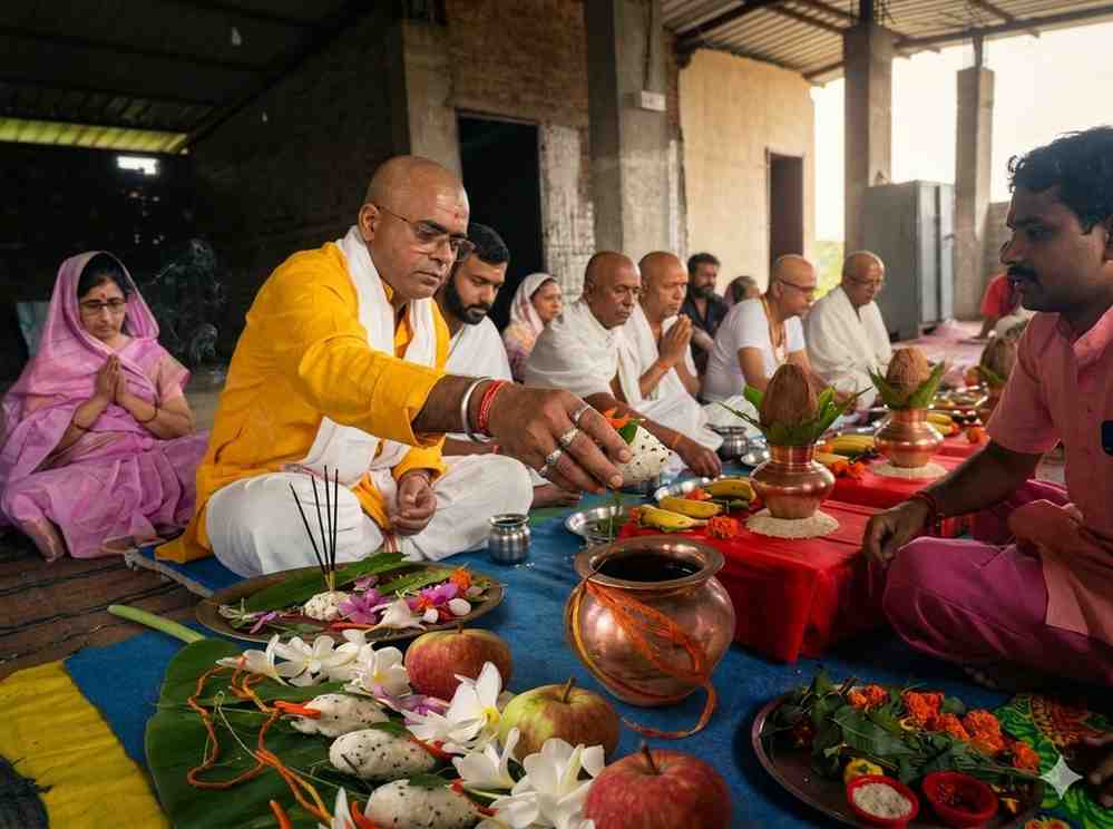Vedic Pitra Dosh Shanti Puja in Trimbakeshwar Panditji