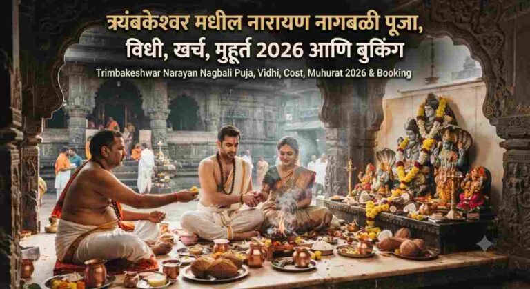 त्र्यंबकेश्वर मधील नारायण नागबळी पूजा, विधी, खर्च, मुहूर्त 2026 आणि बुकिंग